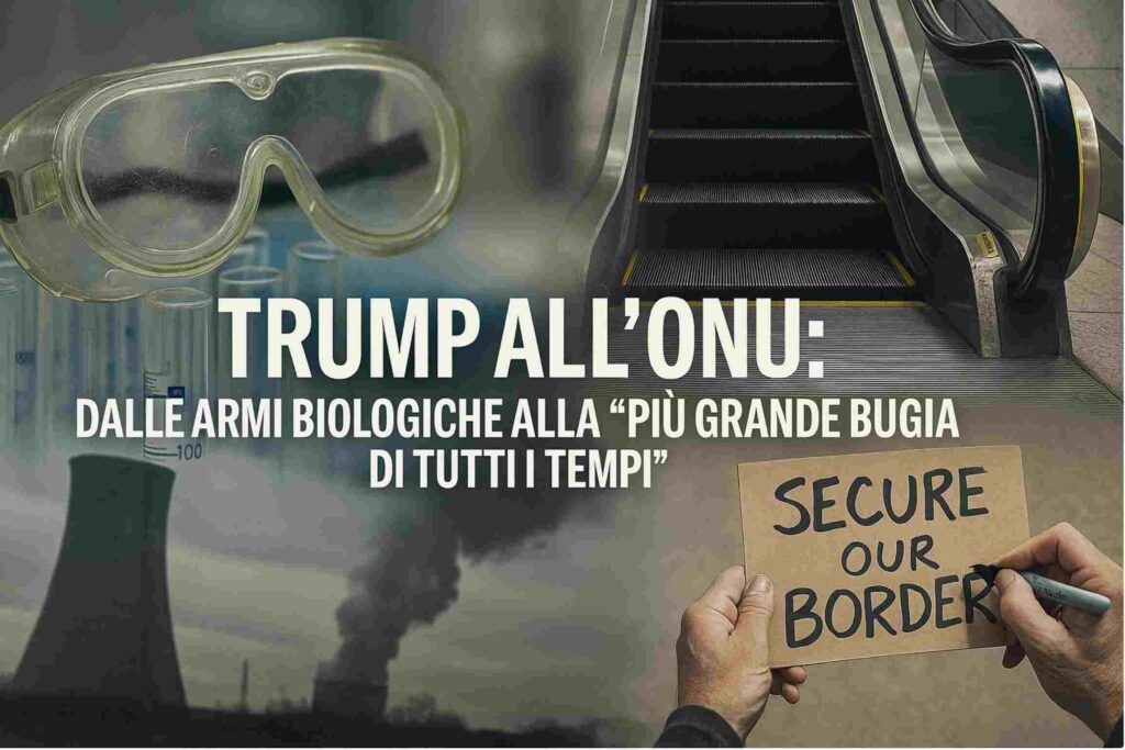 Trump all’ONU: dalle armi biologiche alla “più grande bugia di tutti i tempi”