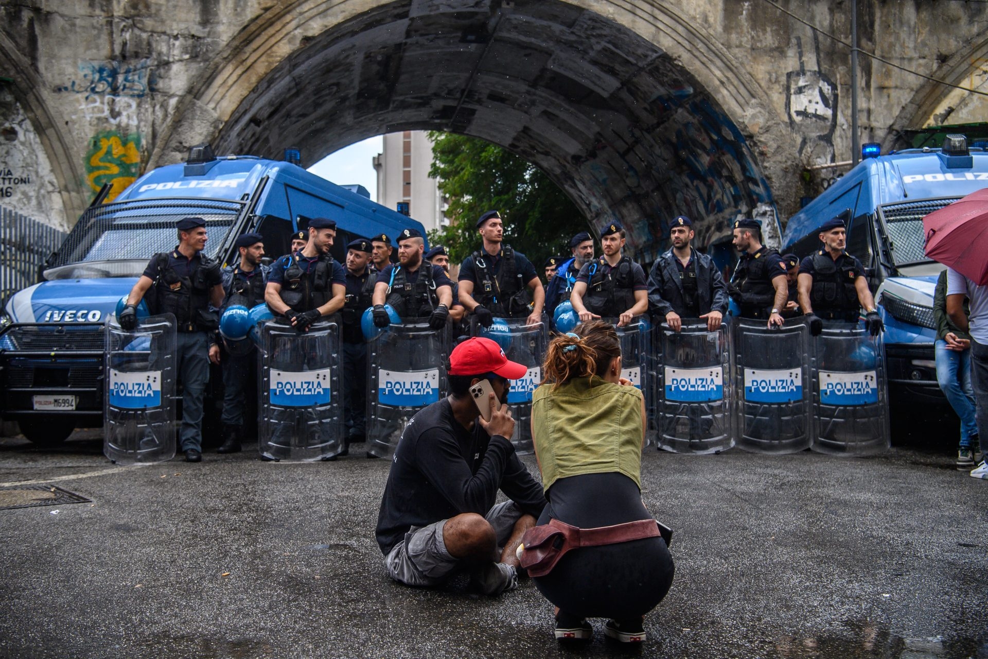 Milano, Leoncavallo: Şehrin bir vizyonu bile tahliye ediliyor.