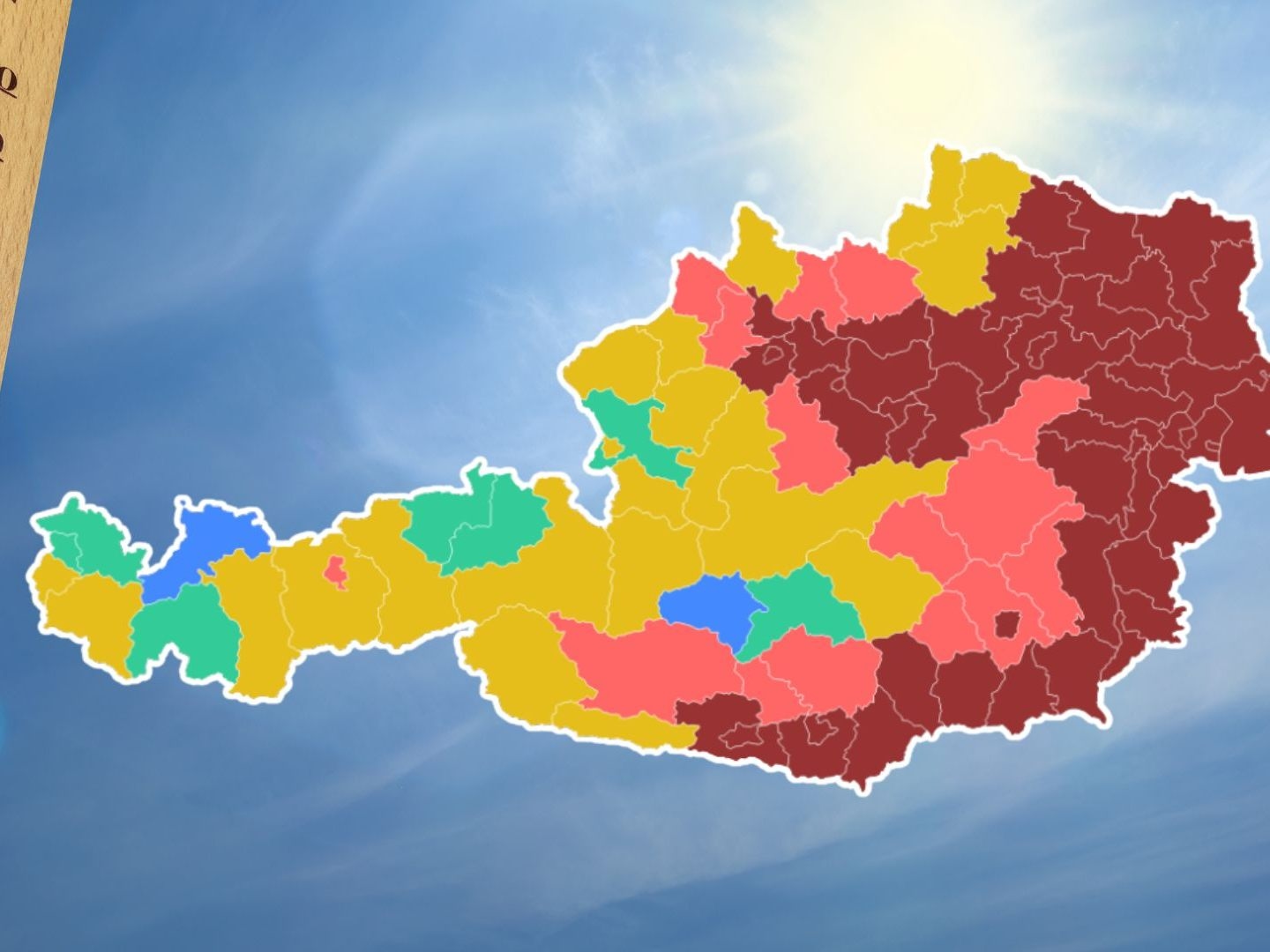 Map Shows Alarming Increase in Heat Days in Austria