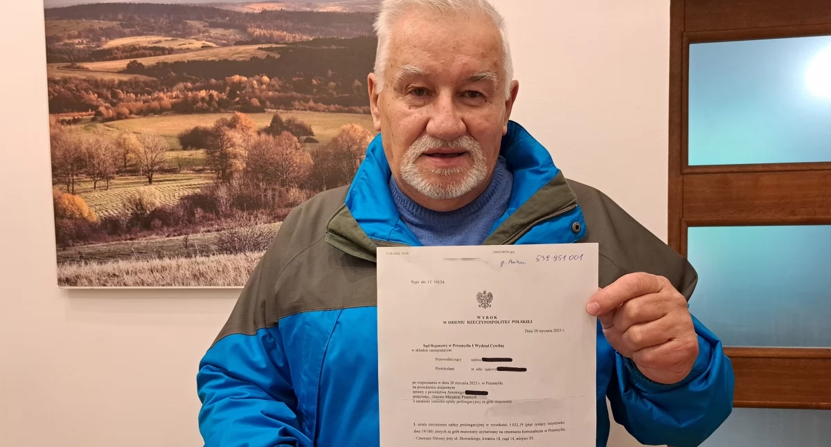 Przemyślanin wygrał z miastem w sądzie. Sprawa rozbiła się o rodzinny grobowiec