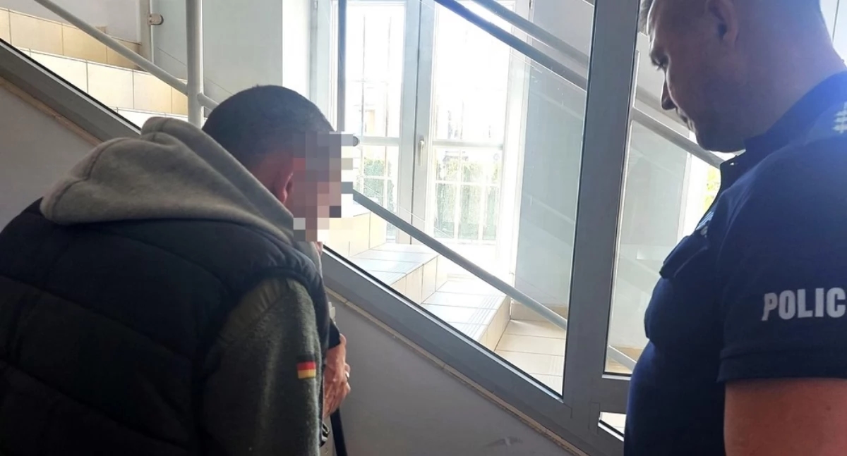 Direksiyonda neredeyse binde 4 kişi var. Przeworsk'ta vatandaşların yakalanması