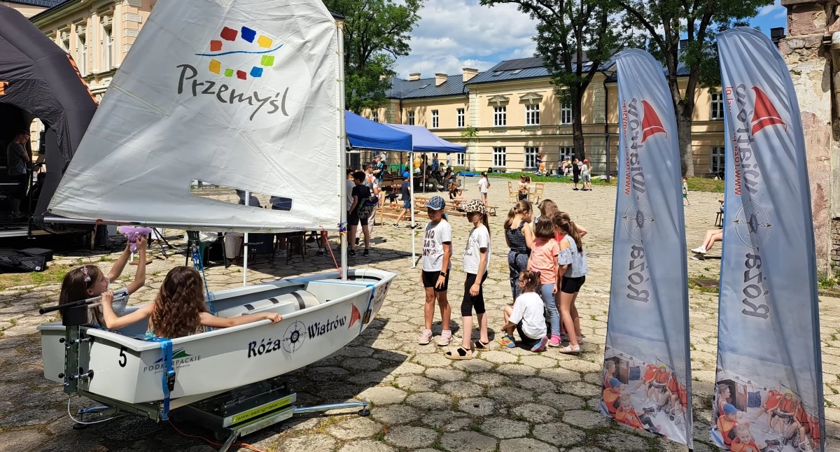 Modern optimist class boat trainer in Przemyśl [PHOTOS]