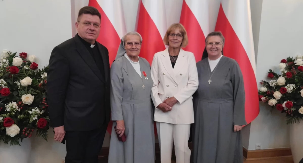 Una monja salesiana de Drohobych recibió la Cruz de Caballero de la Orden de Polonia Restituta [FOTOS]