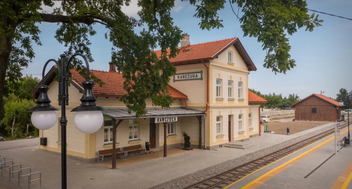 Het historische station Kańczuga is winnaar van een nationale wedstrijd