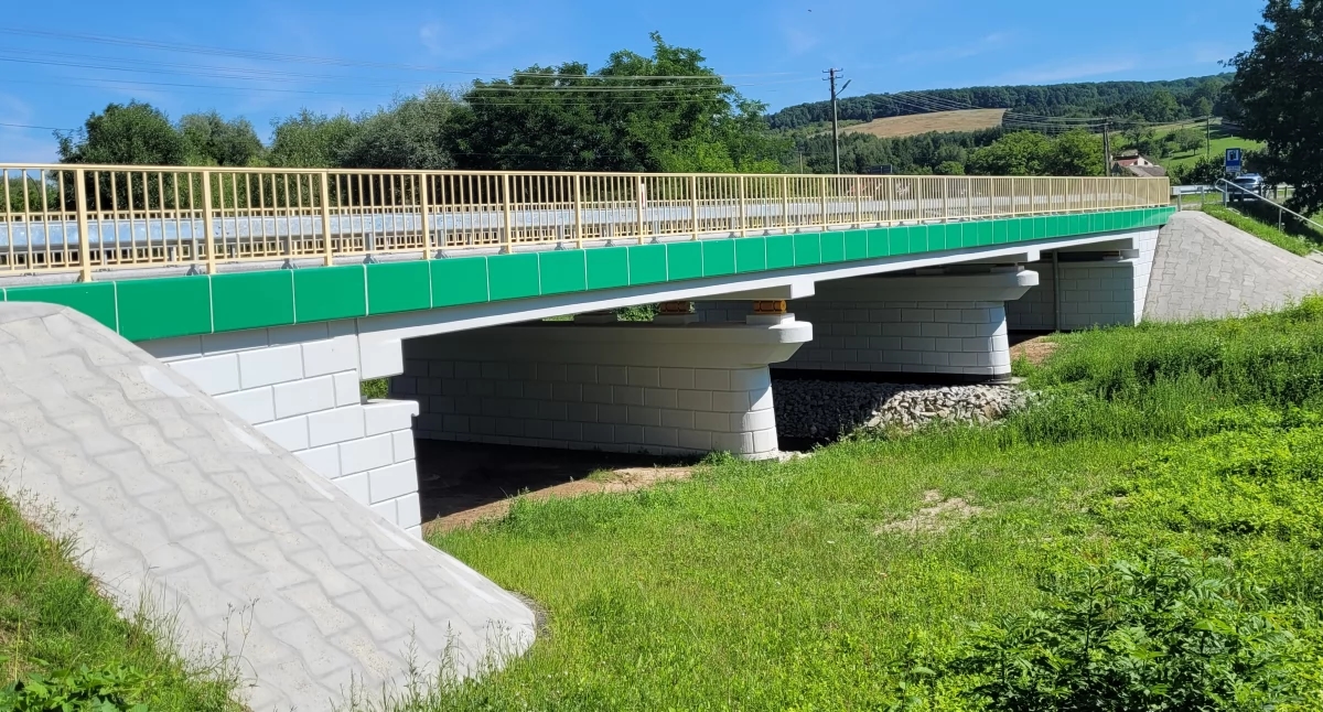 A ponte em Olszany foi renovada