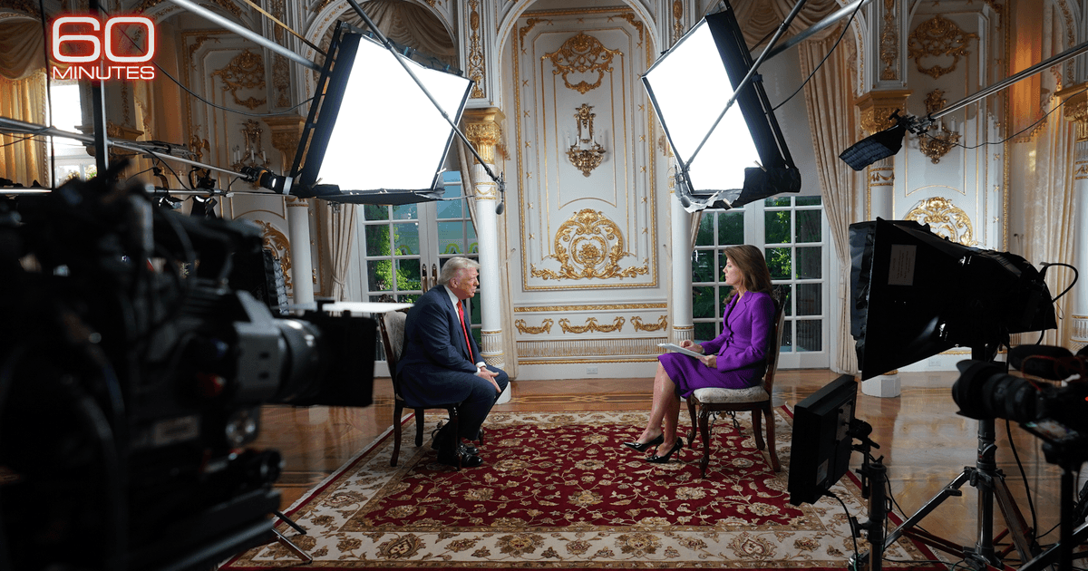 President Trump sits down with 60 Minutes