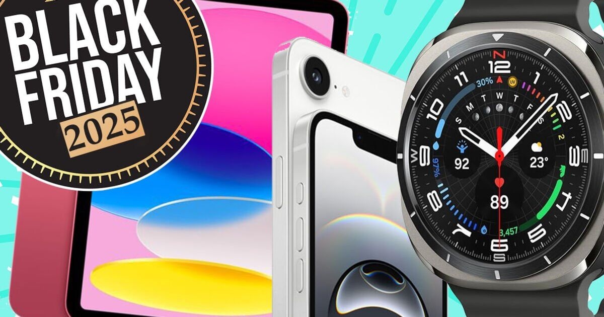 Die besten Black Friday-Frühbucherangebote – sichern Sie sich günstige iPads, Fernseher ab 89 £ und kostenloses Breitbandinternet.