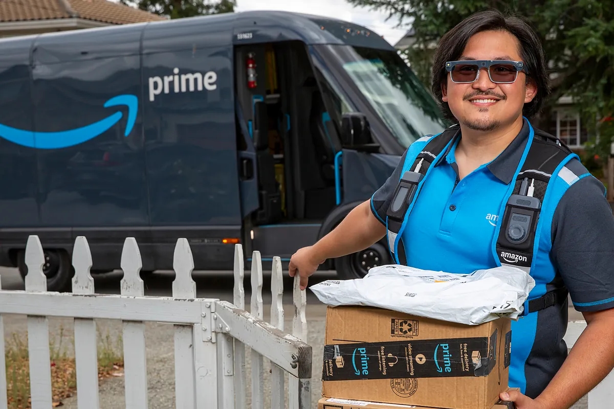 Amazon explora uso de óculos inteligentes em entregas