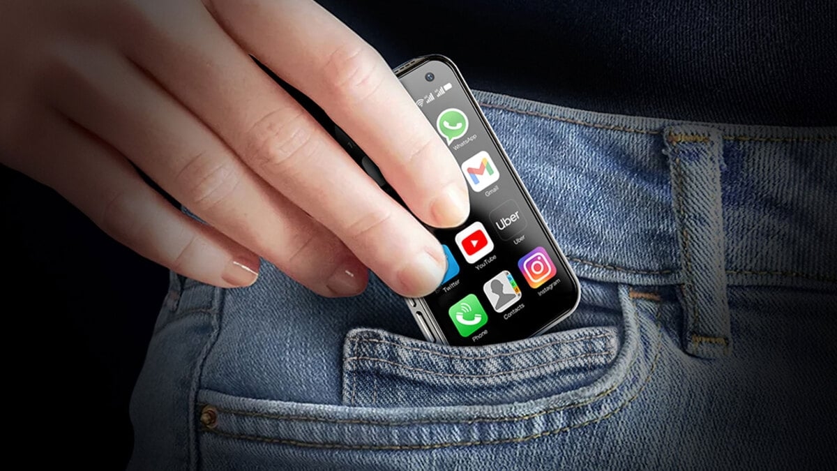 Wees een technische minimalist met deze kleine, volledig functionele NanoPhone voor $ 90