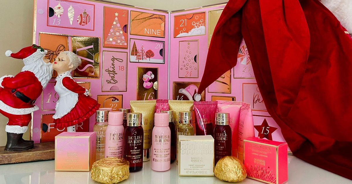 'I tried the Baylis & Harding bathtime advent calendar and have never felt so relaxed '