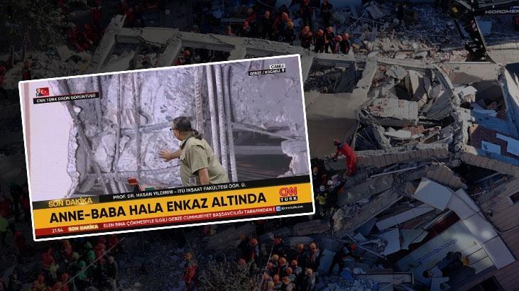 ¿Por qué se derrumbó el edificio en Kocaeli? Un experto lo explicó en CNN Turk.