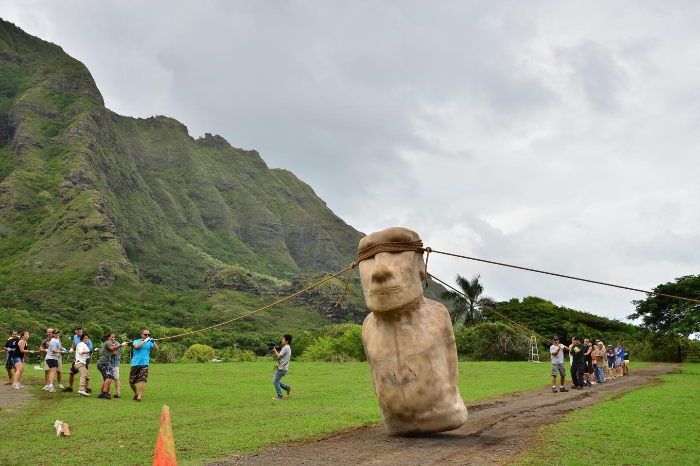 La "marcha" de las estatuas de la Isla de Pascua: una hipótesis muy debatida