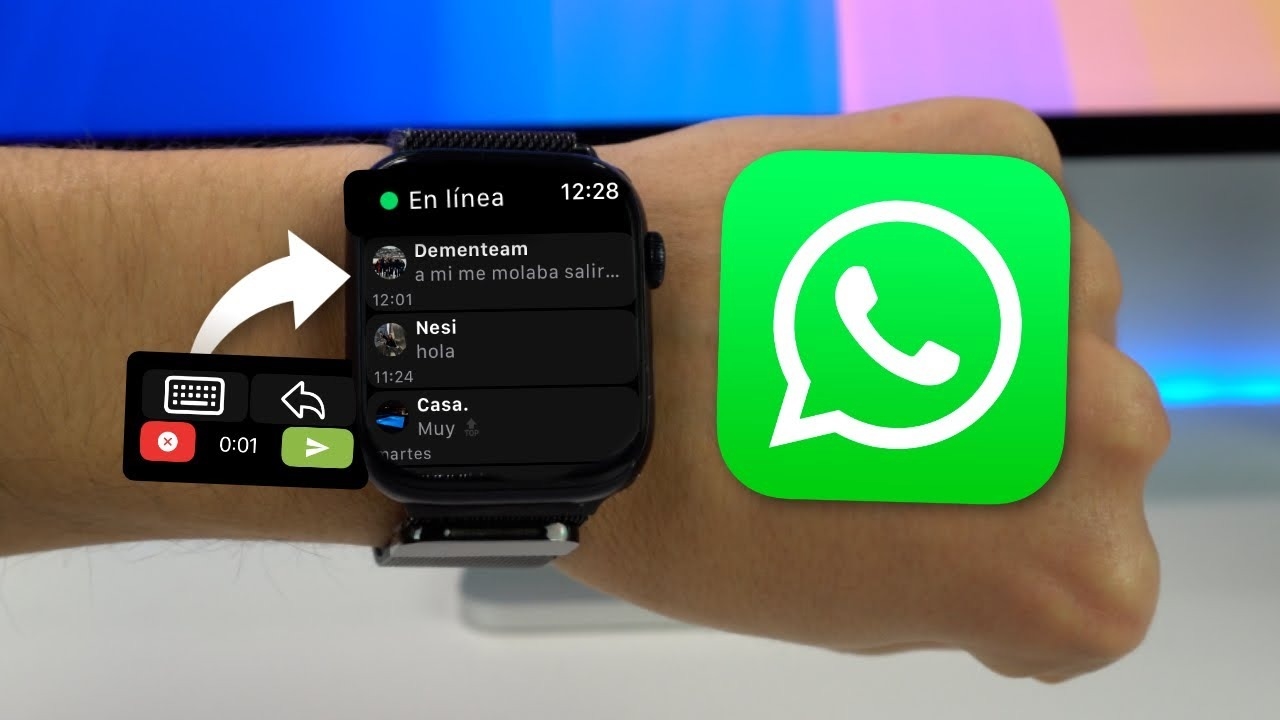 Assim funcionará a versão oficial do WhatsApp para Apple Watch.