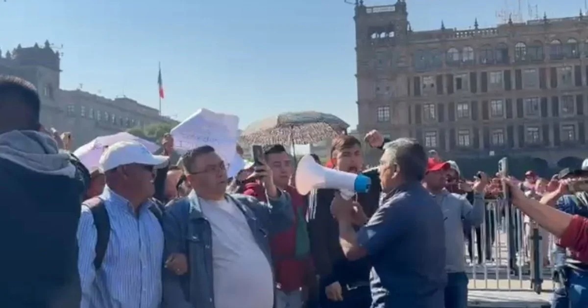 Napięcie w Pałacu Narodowym: zwolennicy Sheinbaum starli się z przeciwnikami