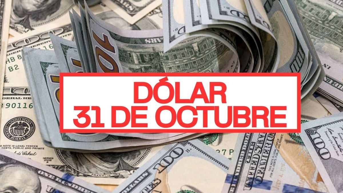 Está confirmado el precio que tendrá el dólar cuando abran los bancos este viernes 31 de octubre