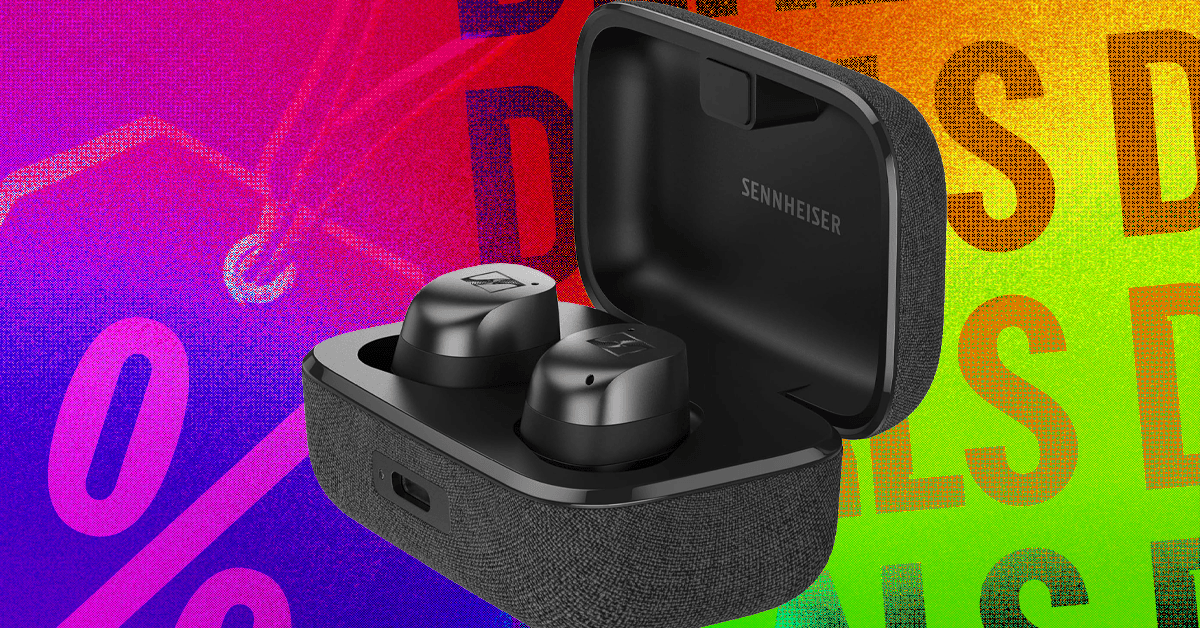 Sennheiser’s Awesome Wireless Earbuds Are Almost Half Off