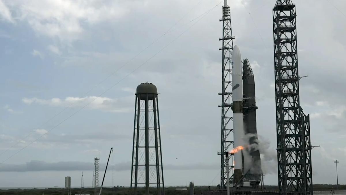 A Blue Origin cancelou o segundo voo do New Glenn devido ao mau tempo.