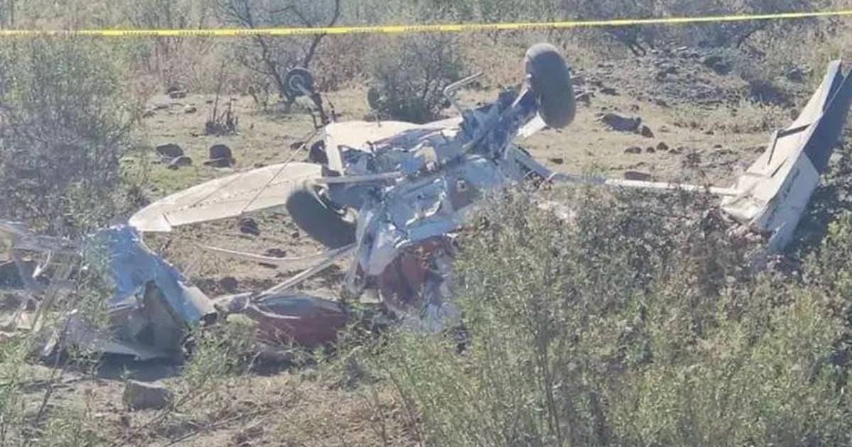 Small plane crashes on Santa Isabel-Anáhuac stretch of highway, Chihuahua; pilot and co-pilot die