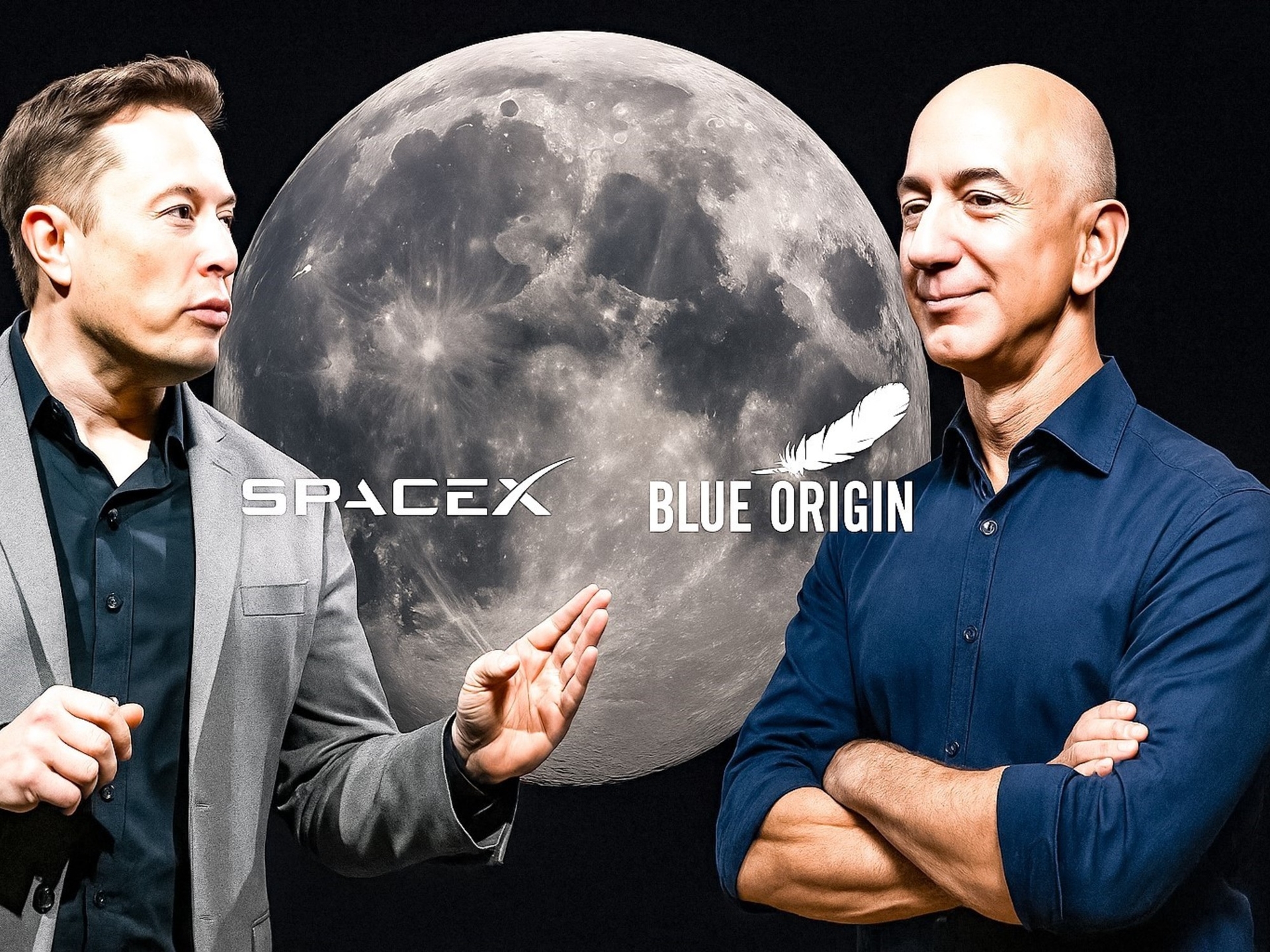 Elon Musk vs. Jeff Bezos: The fight for the multi-billion dollar contract that will define who controls the Moon