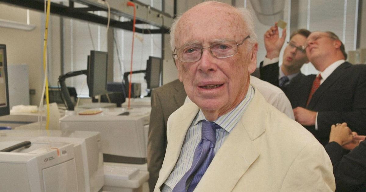 Afscheid van James Watson, vader van de DNA-dubbelhelix