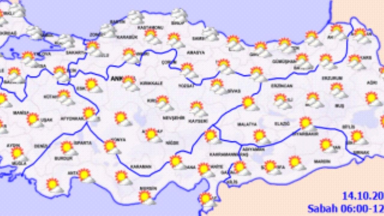 Aviso de lluvia de Meteorología: Temperaturas por debajo de lo normal para la temporada