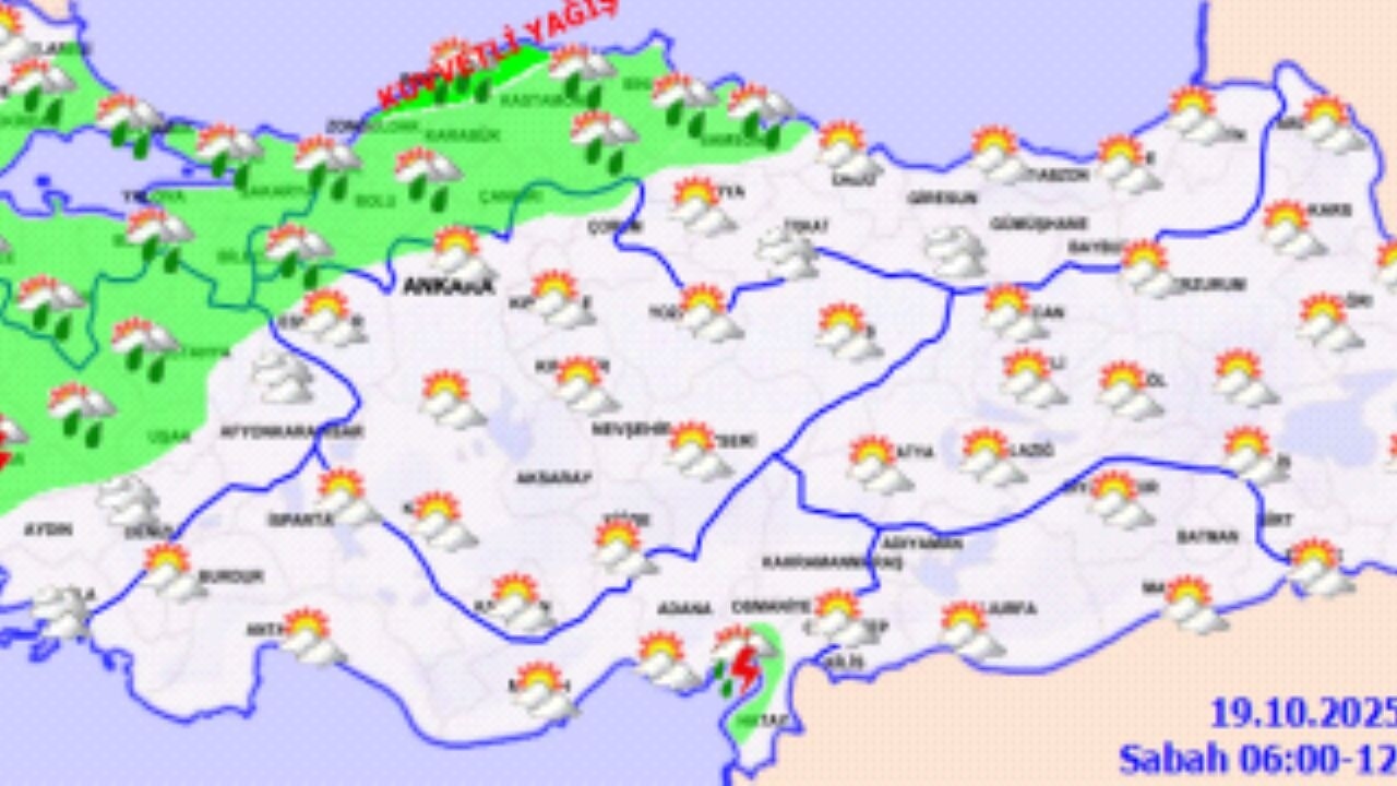 Turkey's weather forecast! Temperatures are falling, rain is coming